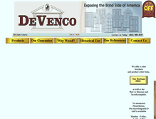 Tablet Screenshot of devenco.net